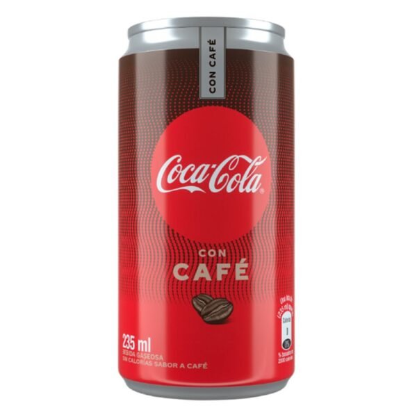 COCA COLA MINI LATA CAFE X 235ML