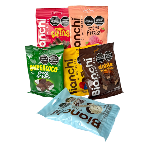 BIANCHI SNACKS DESDE 50GR X UND