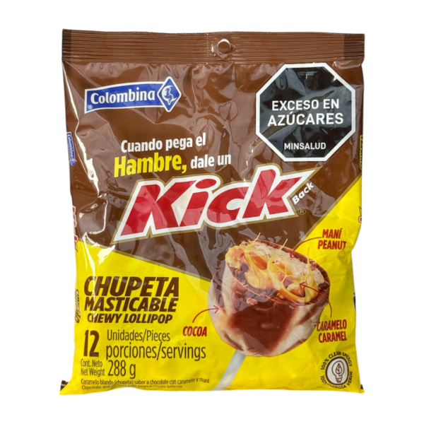 CHUPETA KICK MASTICABLE X 12UND