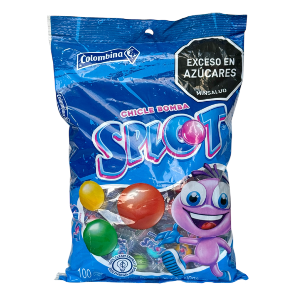 CHICLE SPLOT BOLA X 100UND