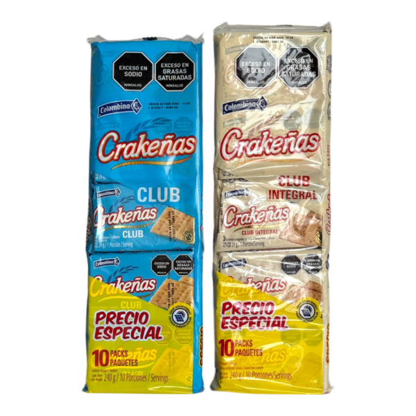 GALLETAS CRAKEÑAS  X 8UNDS