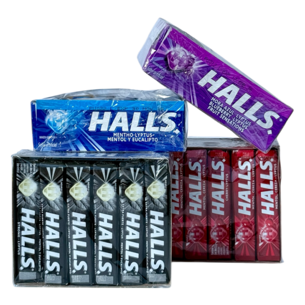 HALLS BARRA X 12UNDS