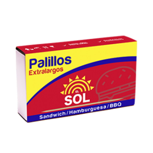 PALILLOS PARA HAMBURGUESA