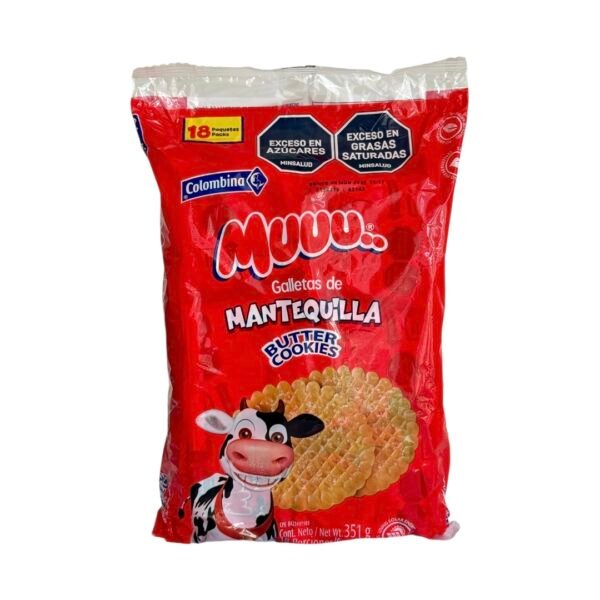 GALLETA MUUU MANTEQUILLA X 18UNDS
