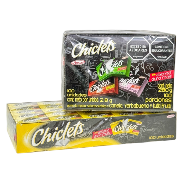 CHICLE ADAMS X 100UND