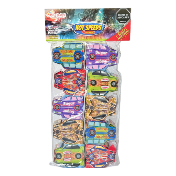 CARRITO  MINI CHICLE X 20UND