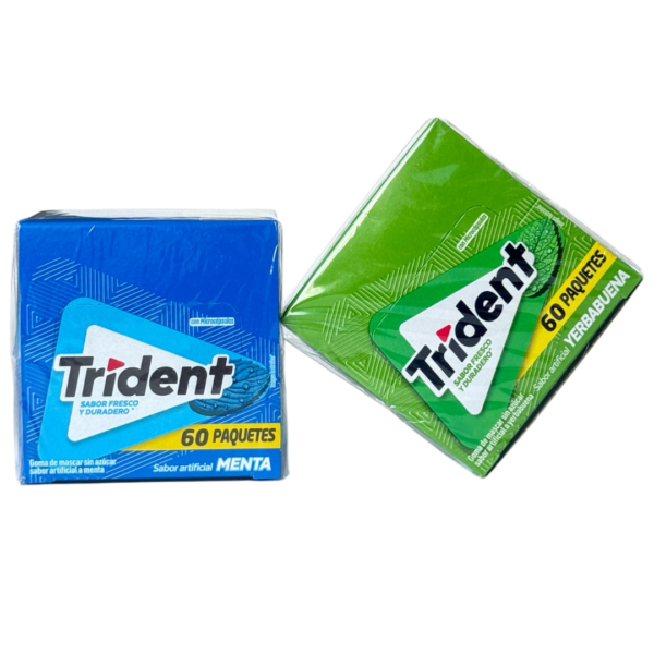 CHICLE TRIDENT X 60UND