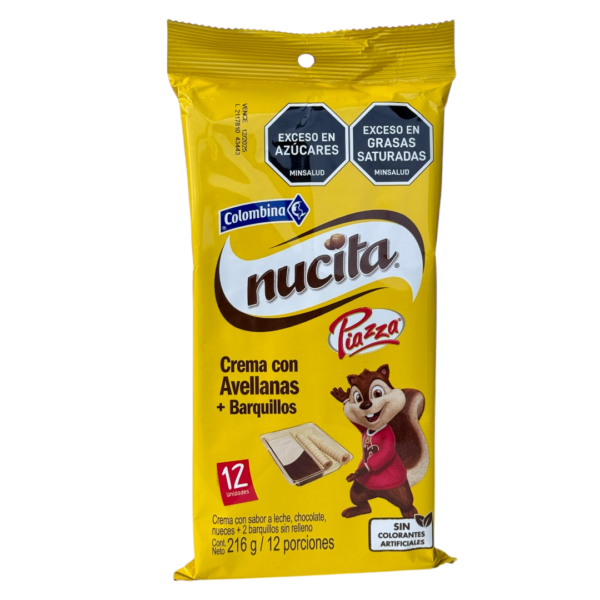 NUCITA BANDEJA BARQUILLO X 12UNDS