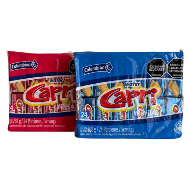 GALLETA WAFER CAPRI X 24UNDS