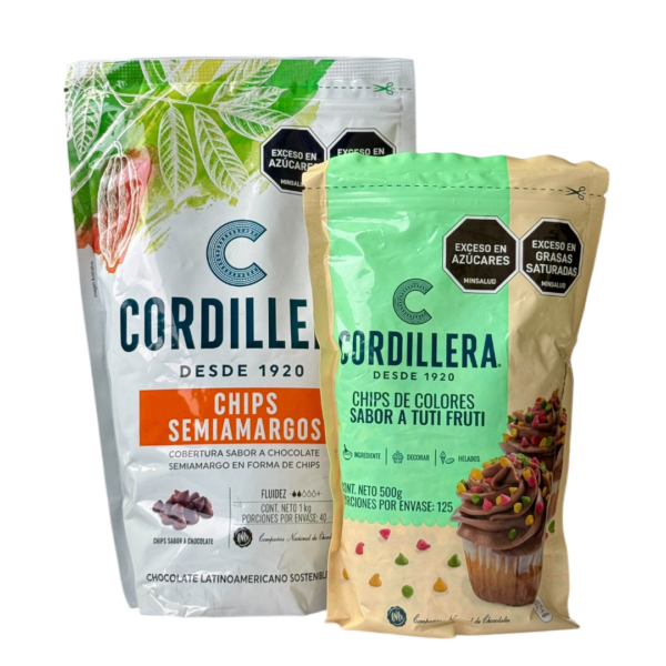 CHIPS DE CHOCOLATE CORDILLERA