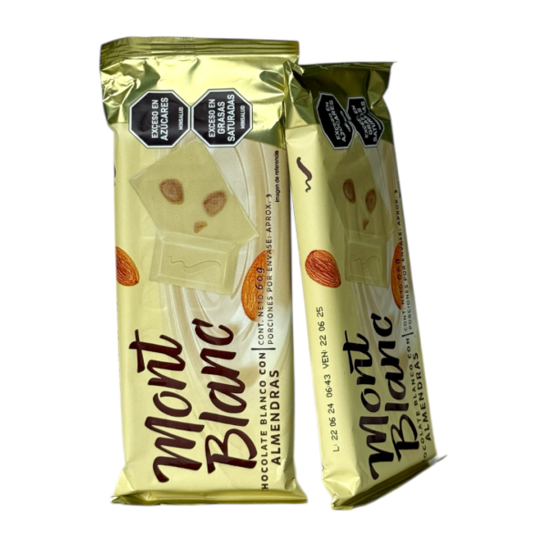 CHOCOLATINA MONT BLANC X 60GR X UND
