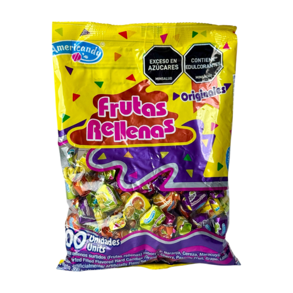 DULCE RELLENO SURTIDO x 100UNDS