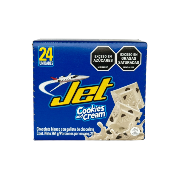 CHOCOLATINA JET COOKIES CAJA X 24UNDS