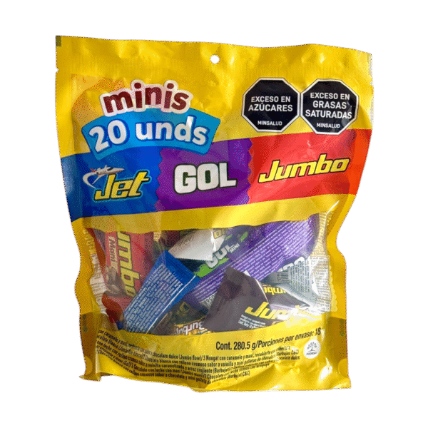 MINI CHOCOLATINAS SURTIDAS X 20UNDS