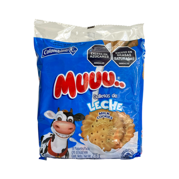 GALLETA  MUUU LECHE X 18UNDS