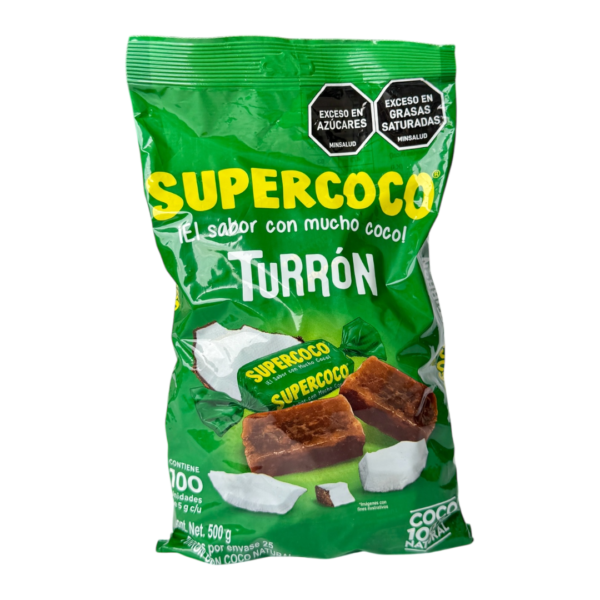 TURRON SUPERCOCO X 100UNDS