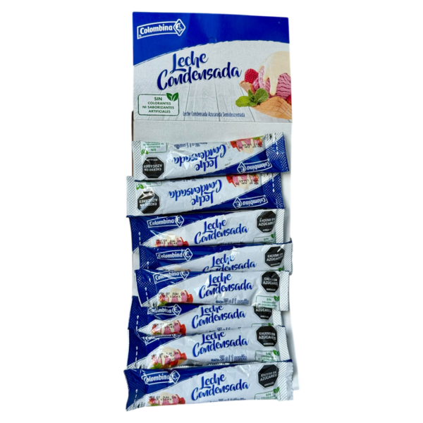 LECHE CONDENSADA COLOMBINA RISTRA X15UNDS X25GR
