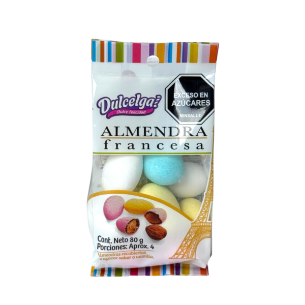 ALMENDRA FRANCESA DULCELGAL BOLSA X 80GR