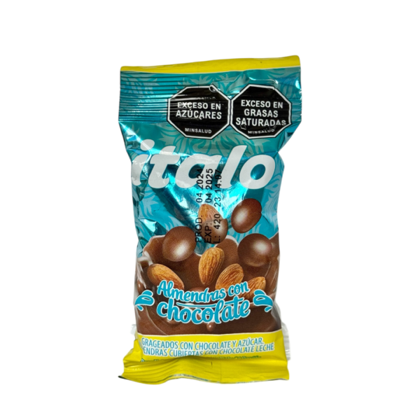 ALMENDRA CON CHOCOLATE ITALO X30GR X UND