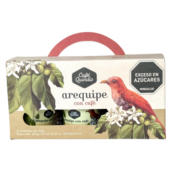AREQUIPE CAFE QUINDIO KIT X 6UNDS