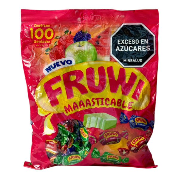 FRUWI CARAMELO MASTICABLE X 100UNDS
