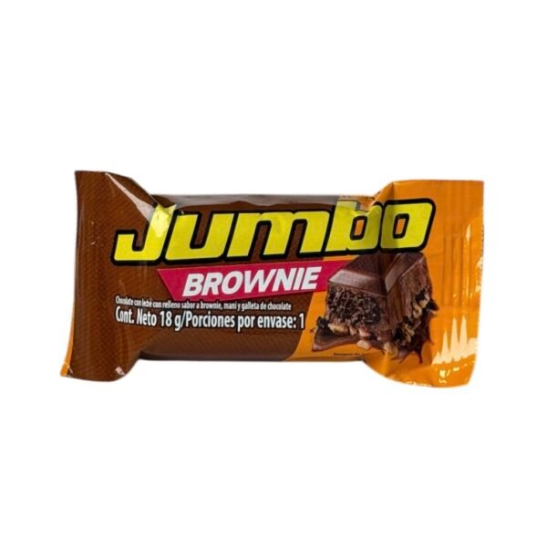 JUMBO BROWNIE X 18GR X UND