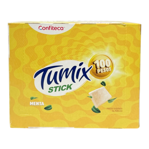 CHICLE TUMIX STICK MENTA X 100UND