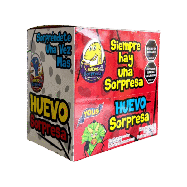 HUEVO SORPRESA YOLIS X 12UNDS