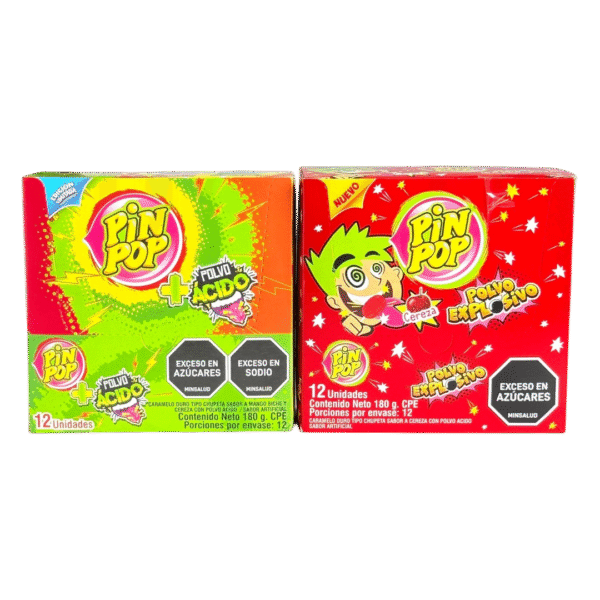 PIN POP POLVO X 12UNDS